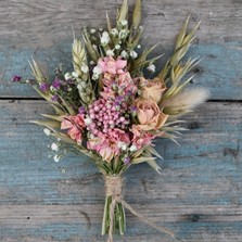 Wild Country Rose Pink Buttonhole