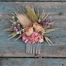 Wild Country Rose Pink Hair Comb