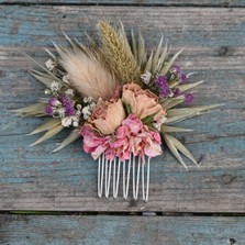 Wild Country Rose Pink Hair Comb