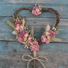 Wild country Rose Pink Heart Wand