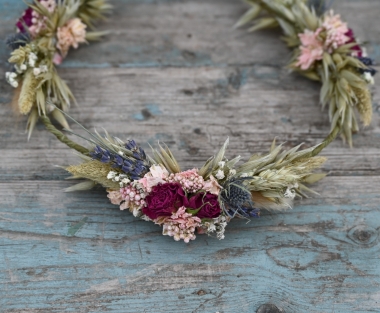 Wild Country Rose Romance Hair Crown