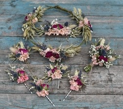 Wild Country Rose Romance Hair Pin