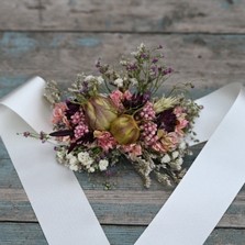 Woodland Berry Wrist Corsage